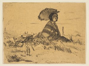 A pleno sol, 1858 de James Abbott McNeill Whistler