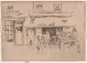 Calle Exeter de James Abbott McNeill Whistler