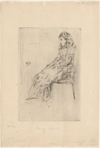 Fanny Leyland, 1873 de James Abbott McNeill Whistler