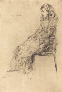 Fanny Leyland, 1873 de James Abbott McNeill Whistler