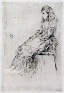 Fanny Leyland de James Abbott McNeill Whistler