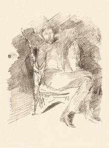 Luz del fuego: Joseph Pennell n.º 1 de James Abbott McNeill Whistler