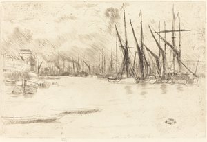 Desde Pickle-Herring Stairs de James Abbott McNeill Whistler