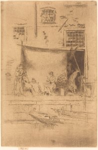 Puesto de frutas, 1880 de James Abbott McNeill Whistler
