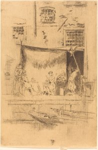 Puesto de Frutas, 1880 de James Abbott McNeill Whistler