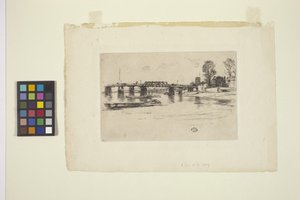 Fulham (grabado) de James Abbott McNeill Whistler