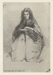 Fumette, c.1857 de James Abbott McNeill Whistler