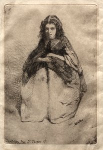 Fummette, 1858 de James Abbott McNeill Whistler