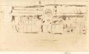 Tienda de Muebles, c. 1887 de James Abbott McNeill Whistler