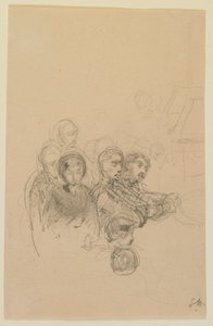 Jugadores, 1858 de James Abbott McNeill Whistler