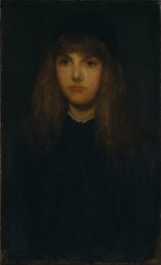 Muchacha de negro (Tom enfurruñado) de James Abbott McNeill Whistler