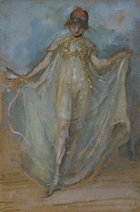 Verde y oro, la bailarina