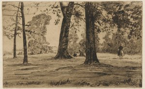 Parque de Greenwich, 1859 de James Abbott McNeill Whistler