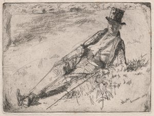 Pensionista de Greenwich, 1859 de James Abbott McNeill Whistler
