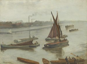 Gris y Plata: Viejo Alcance de Battersea