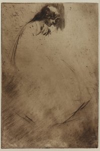 Cabeza inclinada de Jo, 1861