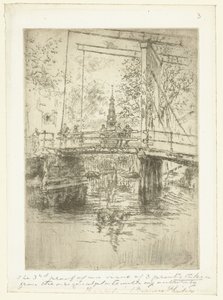 Pequeño puente levadizo en Ámsterdam
Pequeño puente levadizo, Ámsterdam de James Abbott McNeill Whistler