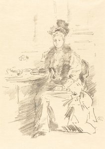 La Jolie New Yorkaise, 1894 de James Abbott McNeill Whistler