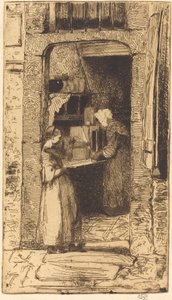 La vendedora de mostaza de James Abbott McNeill Whistler