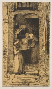 La vendedora de mostaza de James Abbott McNeill Whistler