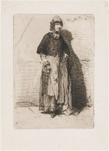 La Mère Gérard, 1858 de James Abbott McNeill Whistler