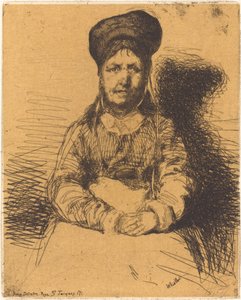 La Retameuse, 1858 de James Abbott McNeill Whistler