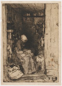 La Vieille aux Loques, 1858 de James Abbott McNeill Whistler