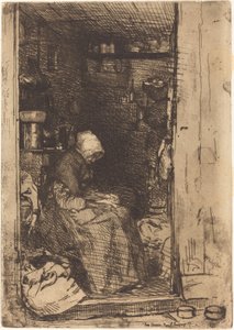 La Vieille aux Loques, 1858 de James Abbott McNeill Whistler