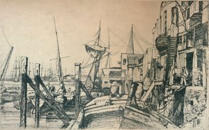 Limehouse, 1859 de James Abbott McNeill Whistler