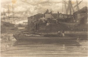 Limehouse, 1878 de James Abbott McNeill Whistler