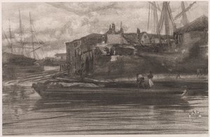 Limehouse, 1878 de James Abbott McNeill Whistler