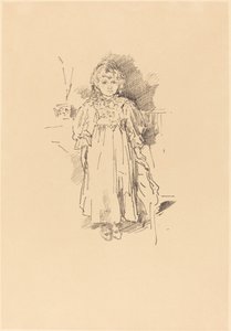 Pequeña Evelyn, 1896 de James Abbott McNeill Whistler
