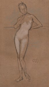 Pequeño Desnudo, c1888 de James Abbott McNeill Whistler