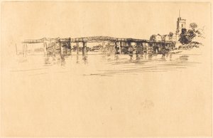 Pequeño Putney No. 1, 1879 de James Abbott McNeill Whistler