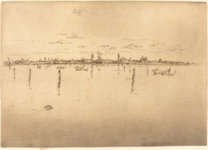 Pequeña Venecia, 1880 de James Abbott McNeill Whistler