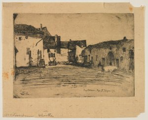Liverdun aus Zwölf Radierungen aus der Natur de James Abbott McNeill Whistler