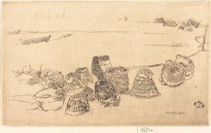 Trampas para langostas, c. 1880-1881