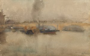 Puente de Londres, 1881 de James Abbott McNeill Whistler