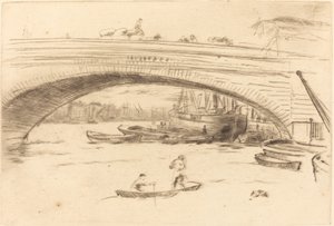 Puente de Londres, c. 1875 de James Abbott McNeill Whistler