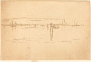 Larga Laguna, 1880 de James Abbott McNeill Whistler