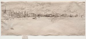 Larga Venecia de James Abbott McNeill Whistler