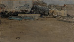 Marea baja, 1883-1884 de James Abbott McNeill Whistler
