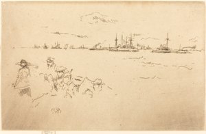 Monitores, 1887 de James Abbott McNeill Whistler