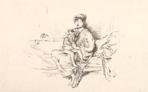 Madre e hijo, No. 2, 1890 de James Abbott McNeill Whistler