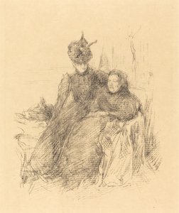 Madre e hija, 1897 de James Abbott McNeill Whistler