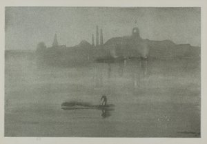 Nocturno, 1878, publicado 1887 de James Abbott McNeill Whistler