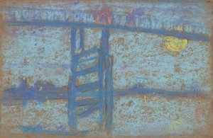 Nocturno: Puente de Battersea, 1872-1873