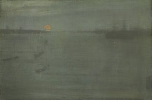 Nocturno: Azul y Oro, Aguas de Southampton de James Abbott McNeill Whistler