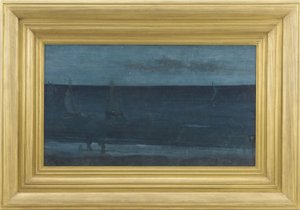 Nocturno: Azul y Plata - Bognor, 1871-76 de James Abbott McNeill Whistler