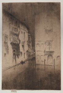 Nocturno: Palacios de James Abbott McNeill Whistler